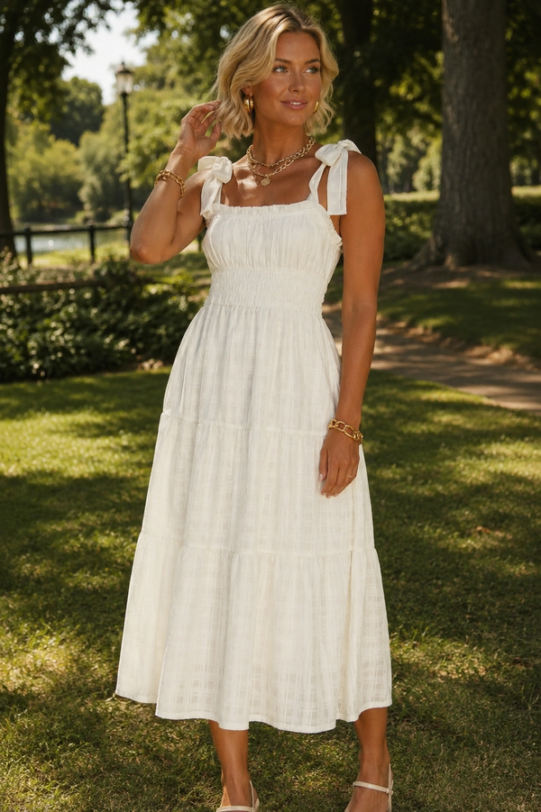 Sadie Tiered Midi Dress