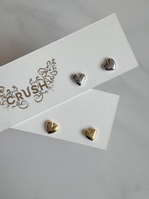 Perfect Little Heart Studs