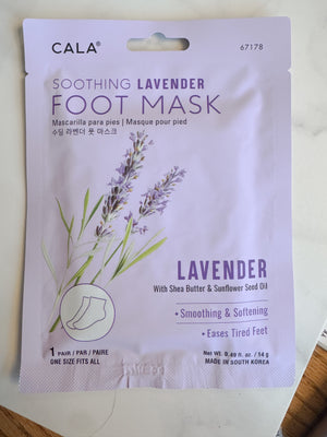 Soothing Lavender Foot Mask