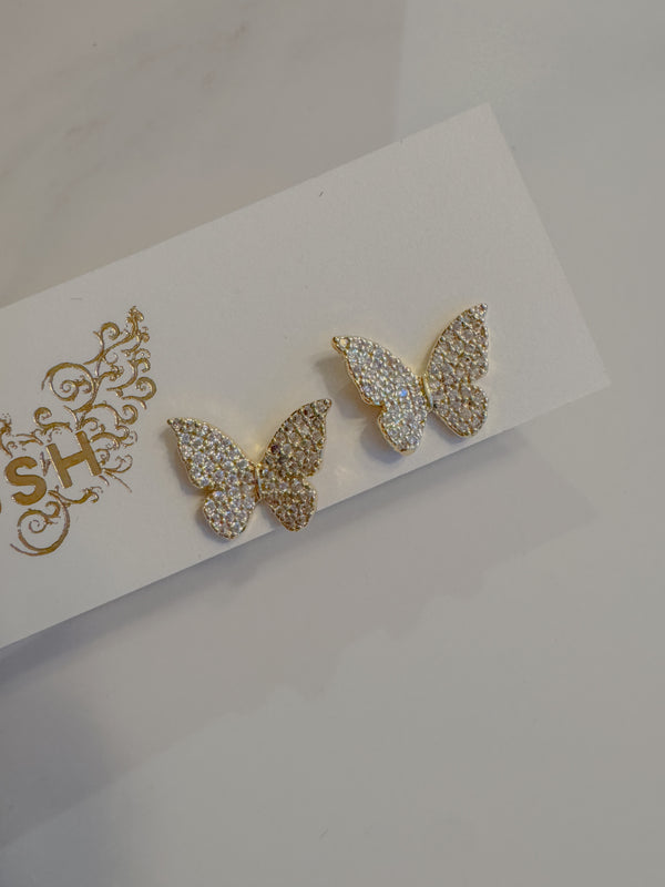 Sweet Little Butterfly Studs