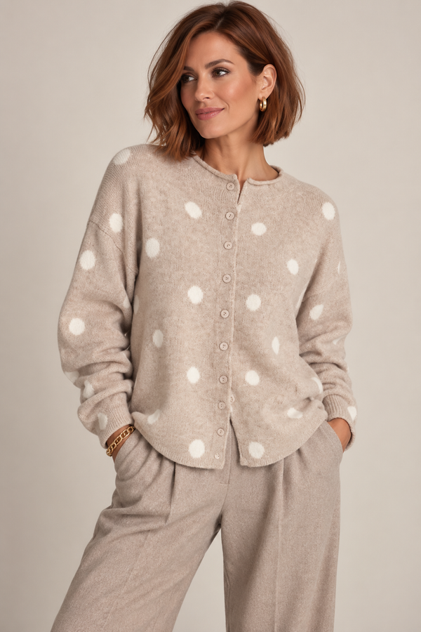 Lainey Perfect Polka Dot Sweater