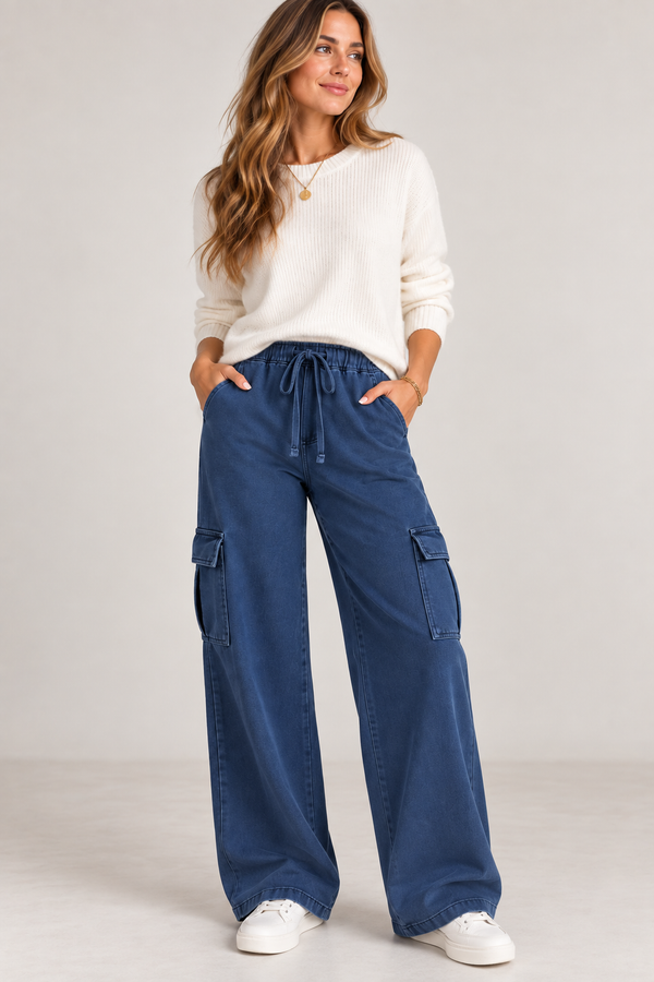 Mineral Wash Cotton Cargos