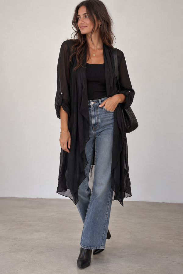 Silk Holiday Kimono