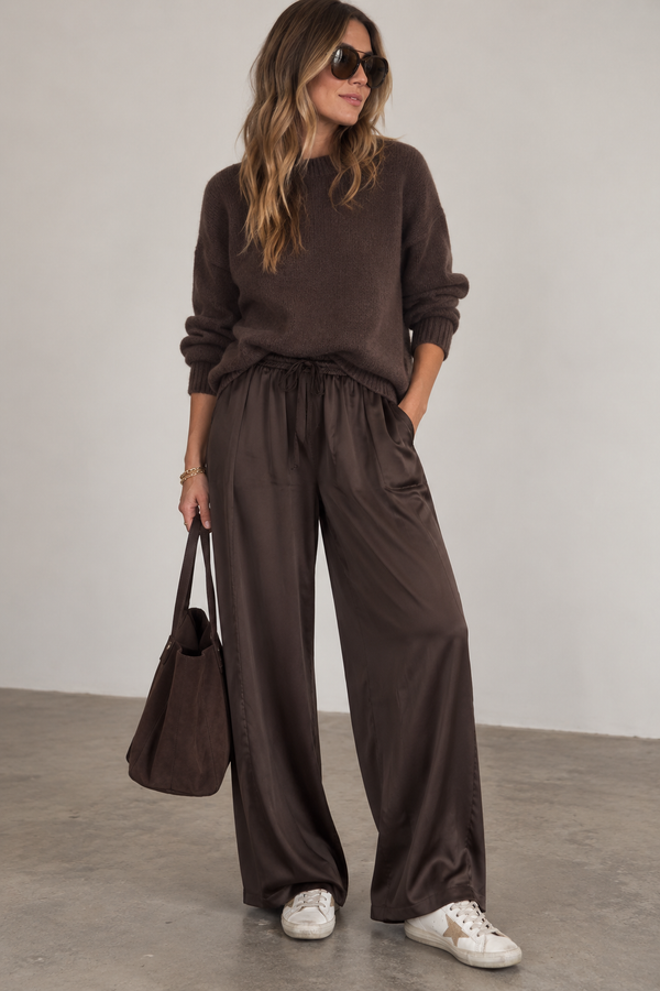 The Satin Dinner Date Pants