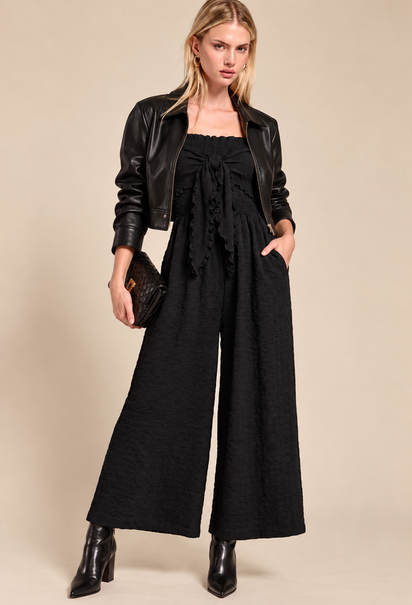 Reya Black Jumpsuit