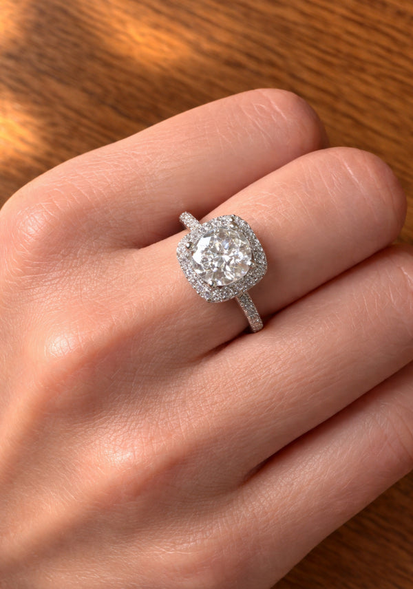 Adjustable Faux Engagement Ring