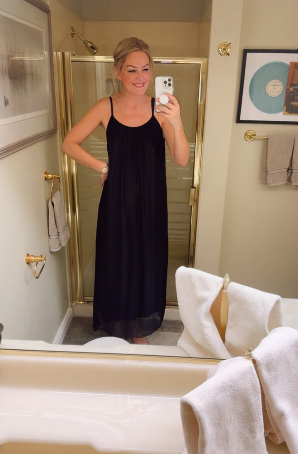 Candace Silk Blend Dress
