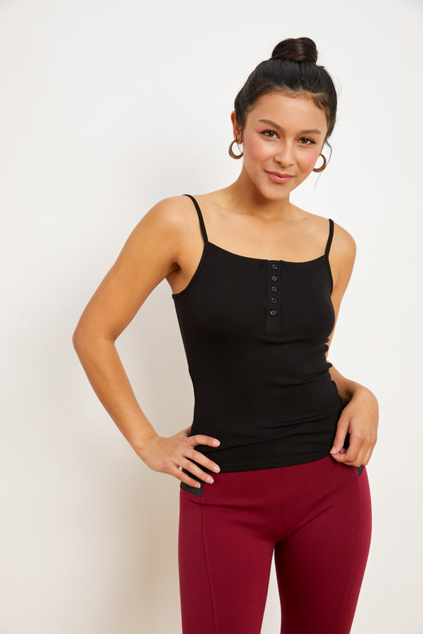 Sweet Thing Button Front Cami