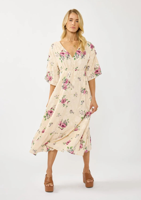 Secret Vows Midi Dress
