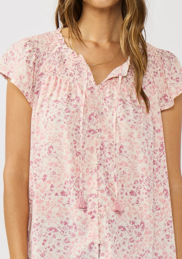 Goldie Flutter Sleeve Top