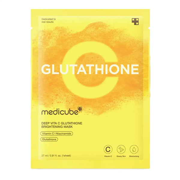 Medicube Deep Vitamin C Glutathione Brightening Mask
