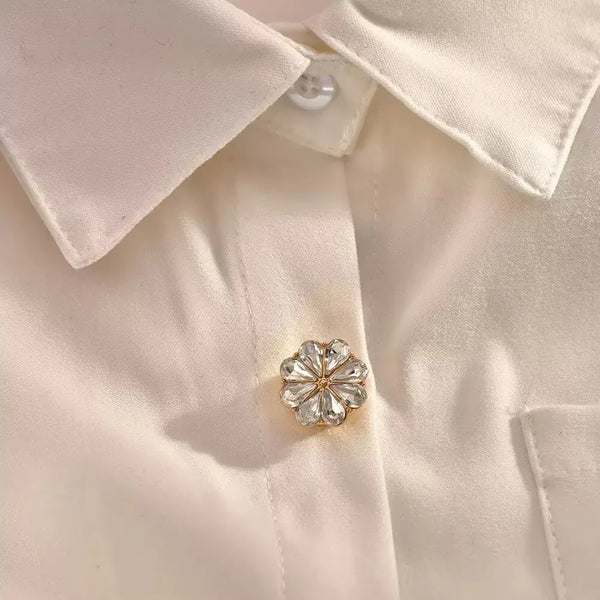 Crystal Button Cover