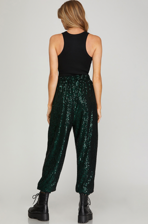 Courtney Sequin Joggers
