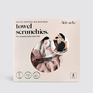 Quick Dry Towel Scrunchies