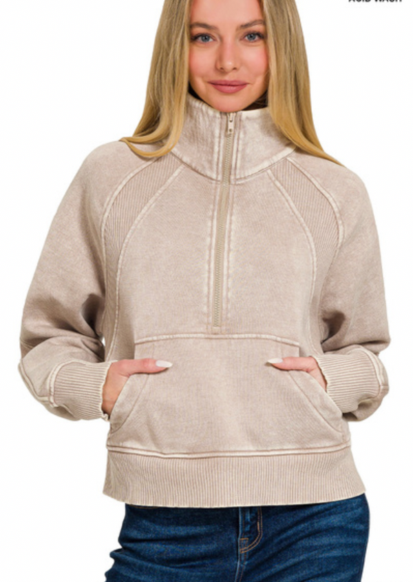 Ashley Half Zip Fleece