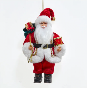 Santa Bottle Topper/Ornament