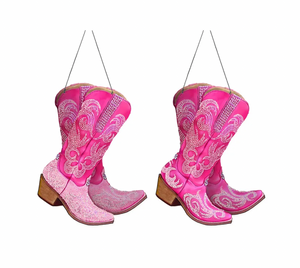 Cowgirl Boots Holiday Ornament