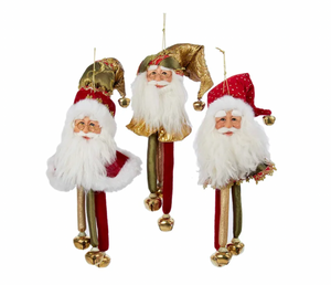 Santa Clause Bottle Topper/Ornament