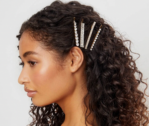 Kitsch Rhinestone Bobby Pins