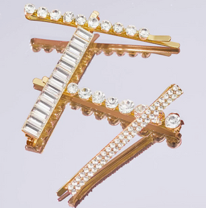 Kitsch Rhinestone Bobby Pins