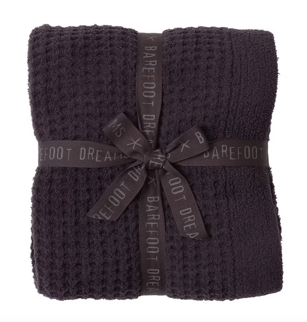 Barefoot Dreams Chocolate Waffle Throw