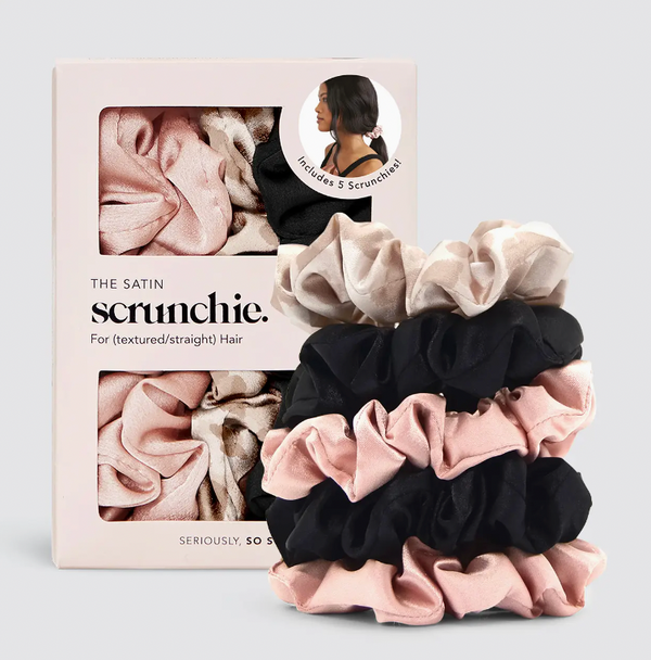 Kitsch Satin Scrunchie Set