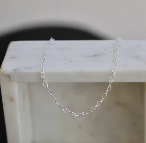 Katie Waltman Heart Chain Necklace