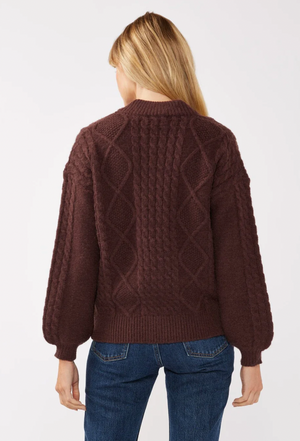 Cozy Hearth Zip Up Sweater