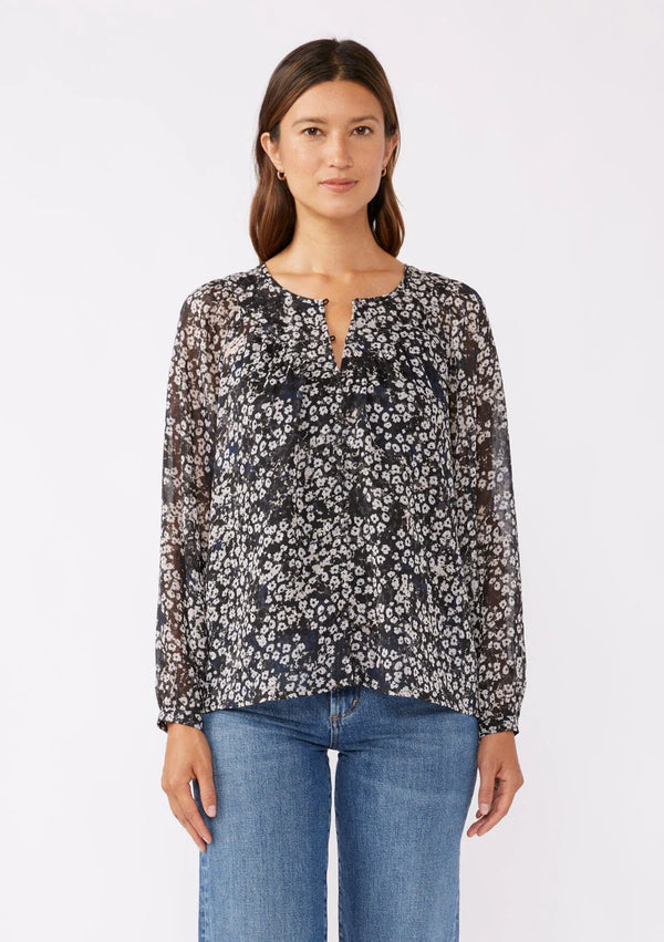 Ravens Garden Button Down Blouse