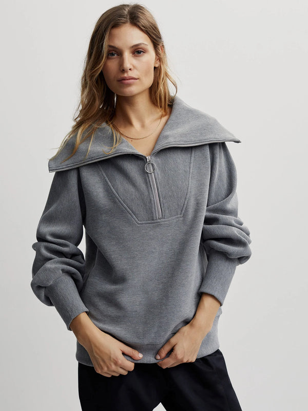 Varley Vine Sweater Grey