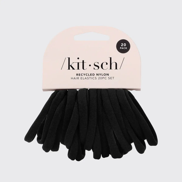 Kitsch Eco-Friendly Nylon Hair Elastic 20 Pcs!