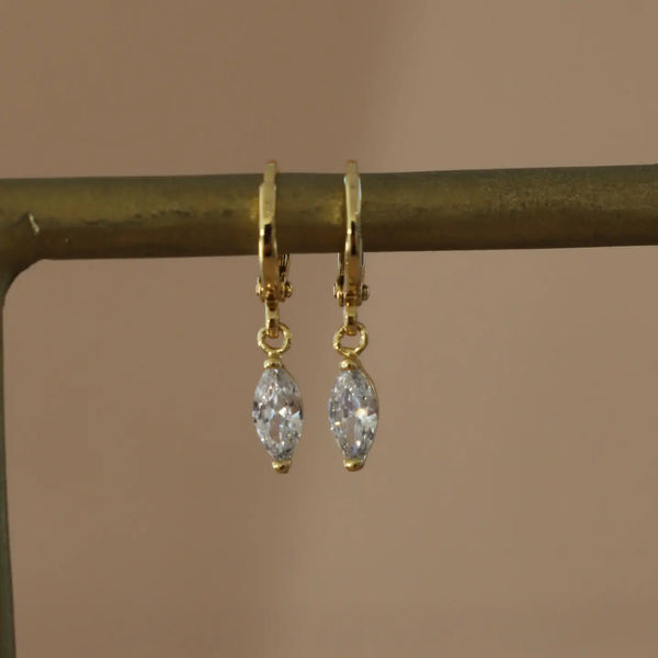 Katie Waltman CZ Drop Earrings