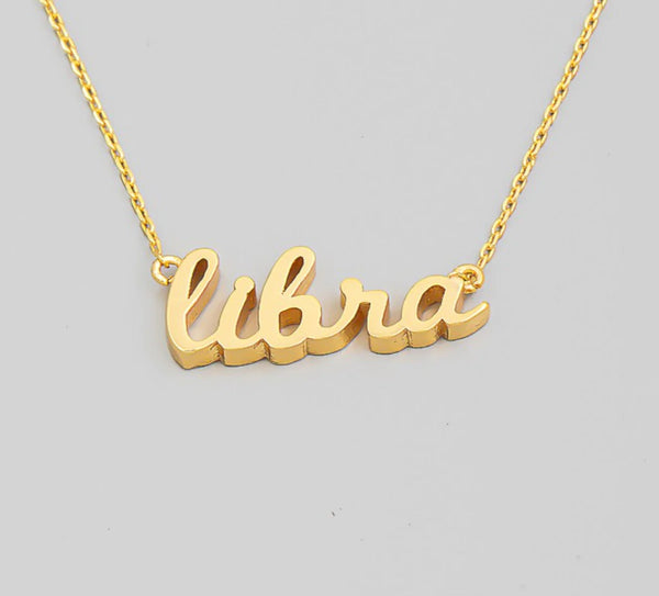 Astrological Sign Necklace