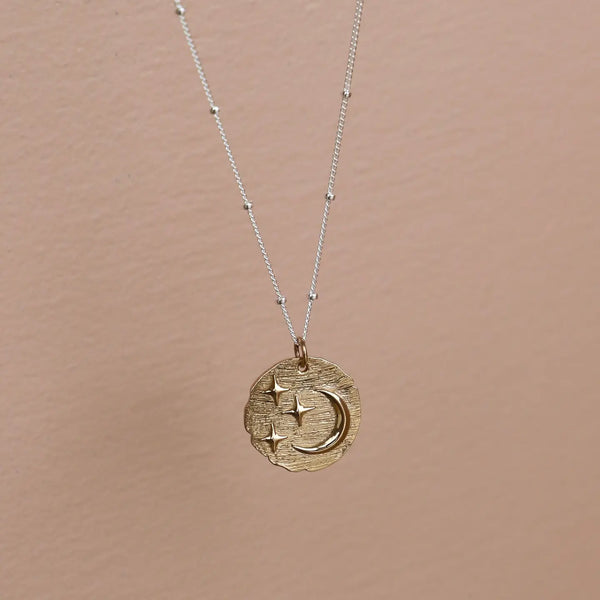 Katie Waltman Two Tone Celestial Necklace