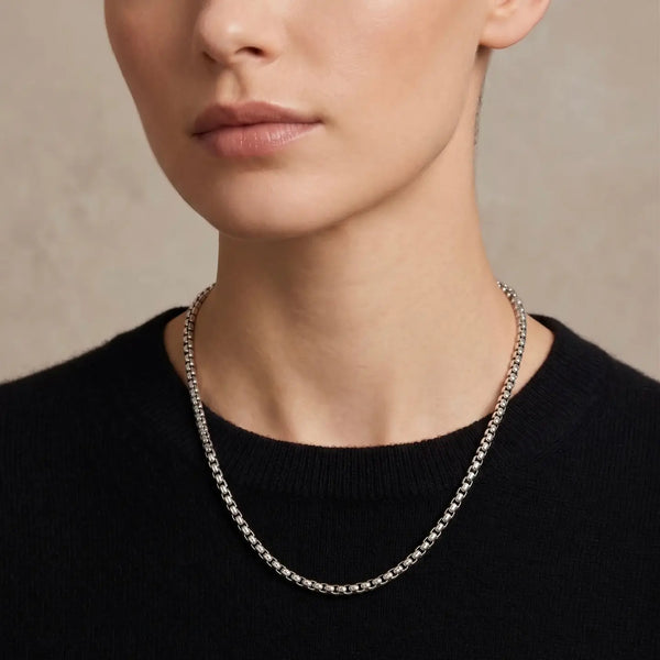 Katie Waltman Arlo Box Chain Necklace