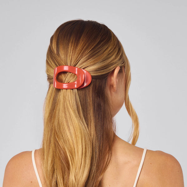 Kitsch Flat Cloud Clip Coral
