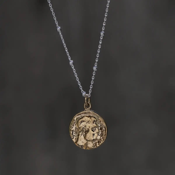 Katie Waltman Solara Coin Necklace