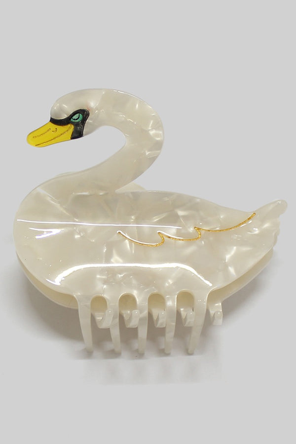 Swan Hair Claw