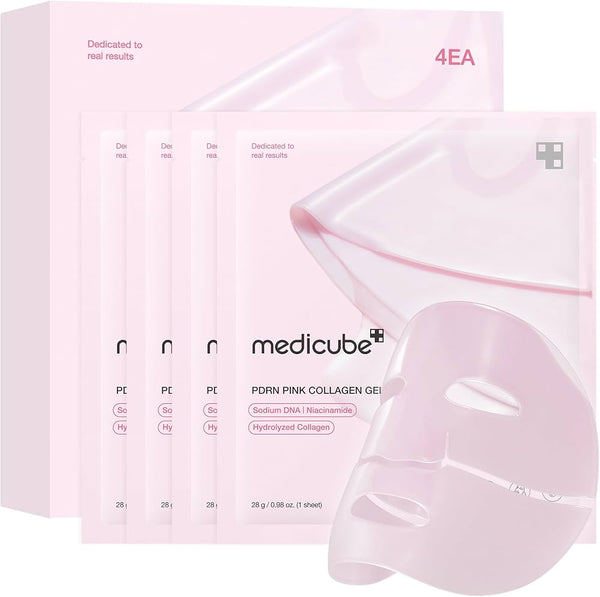 NEW Medicube PDRN Salmon Mask Bulk 4 Pack