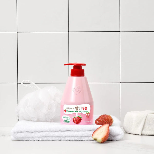 Kwailnara Viral Strawberry Milk Body Wash