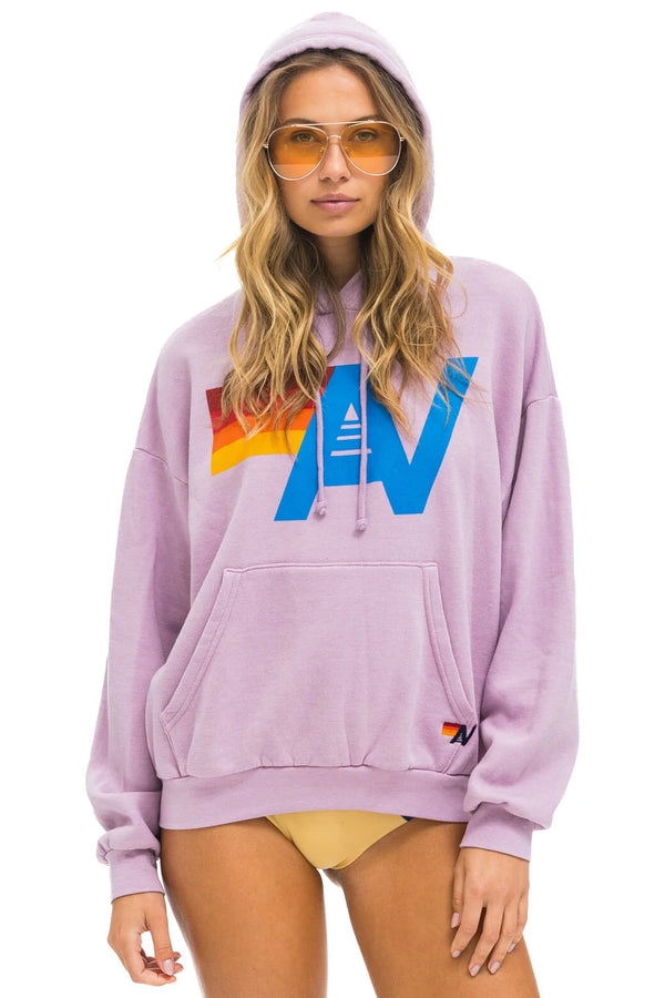 Aviator Nation Relaxed Hoodie Mauve