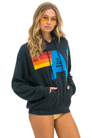 Aviator Nation Relaxed Hand Stitched Logo Hoodie