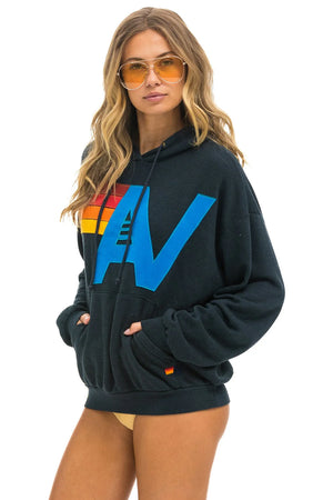 Aviator Nation Relaxed Hand Stitched Logo Hoodie