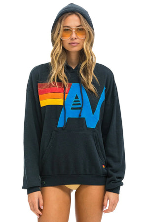 Aviator Nation Relaxed Hand Stitched Logo Hoodie