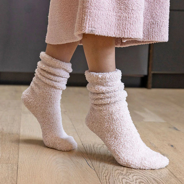 Barefoot Dreams Cozy Socks Ballet Pink