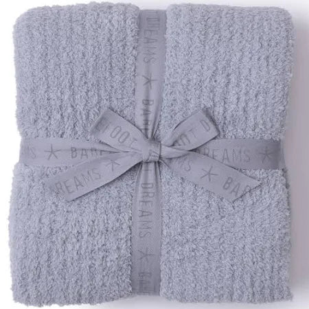 Barefoot Dreams Moonwater Waffle Throw