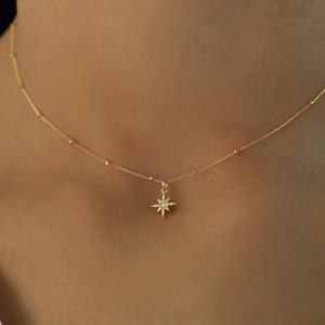 Starburst Gold Filled Necklace