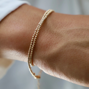 2mm Gold Fill Ball Wrap Bracelet/Necklace