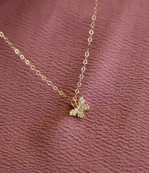 Miniture Butterfly Necklace