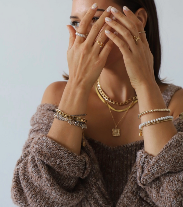 Katie Waltman Gold Fill 5mm Ball Bracelet